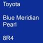 Preview: Toyota, Blue Meridian Pearl, 8R4.